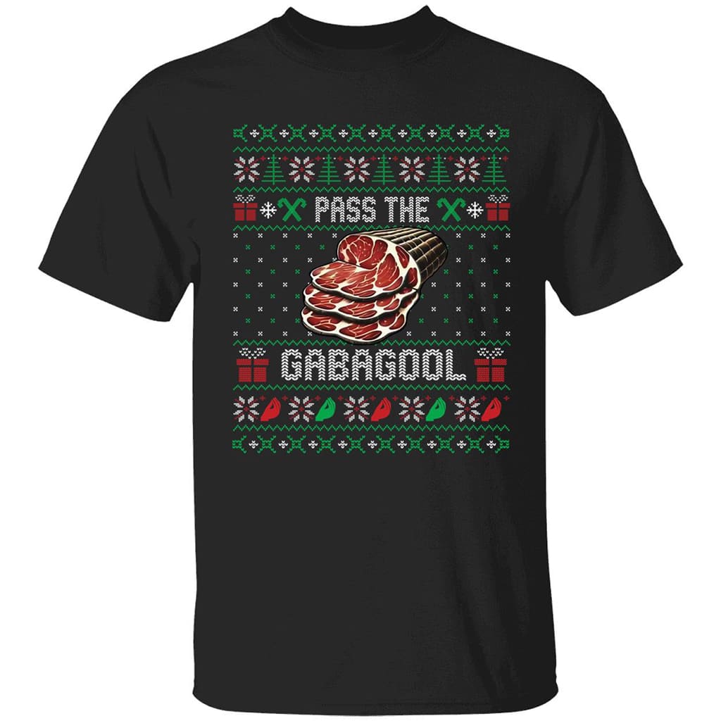 Pass The Gabagool Christmas Shirt