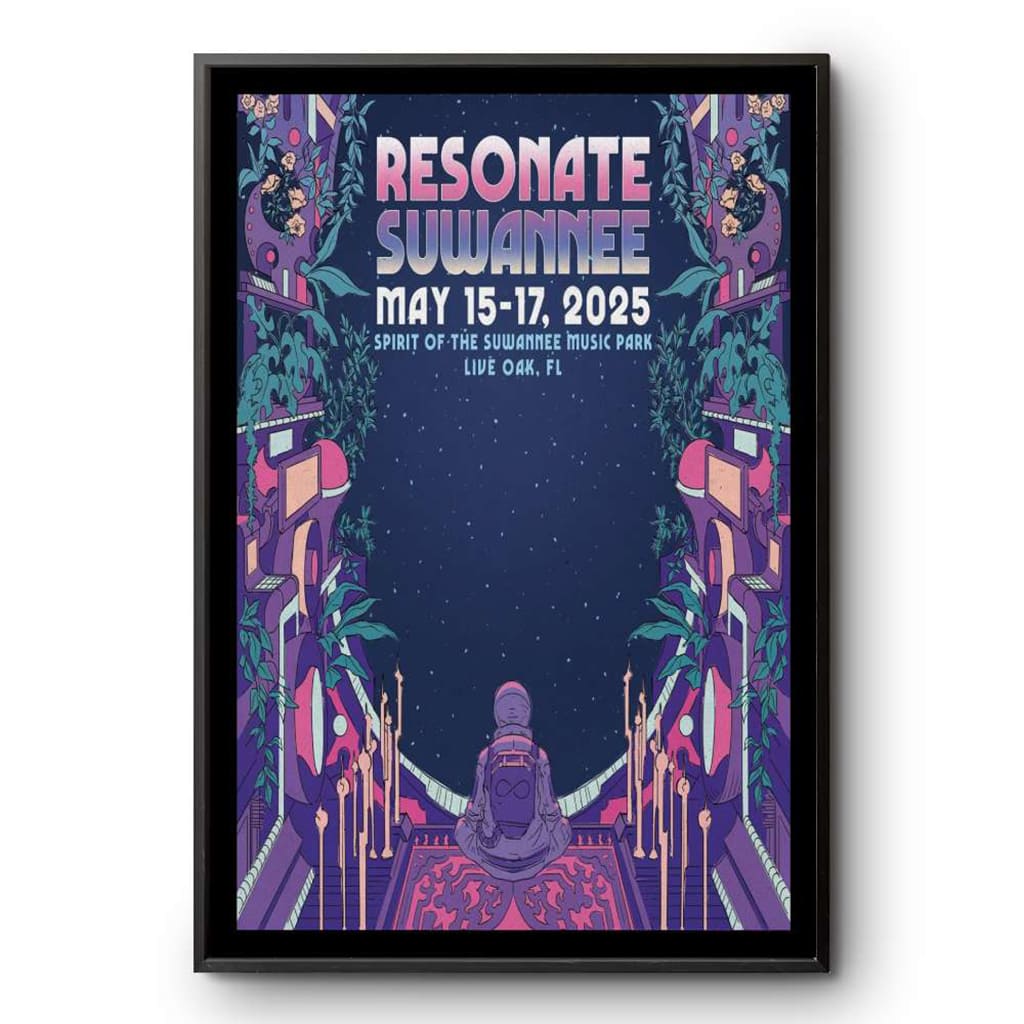 Resonate Suwannee Spirit Of The Suwannee Music Park Oak Fl May 15-17 2025 Poster