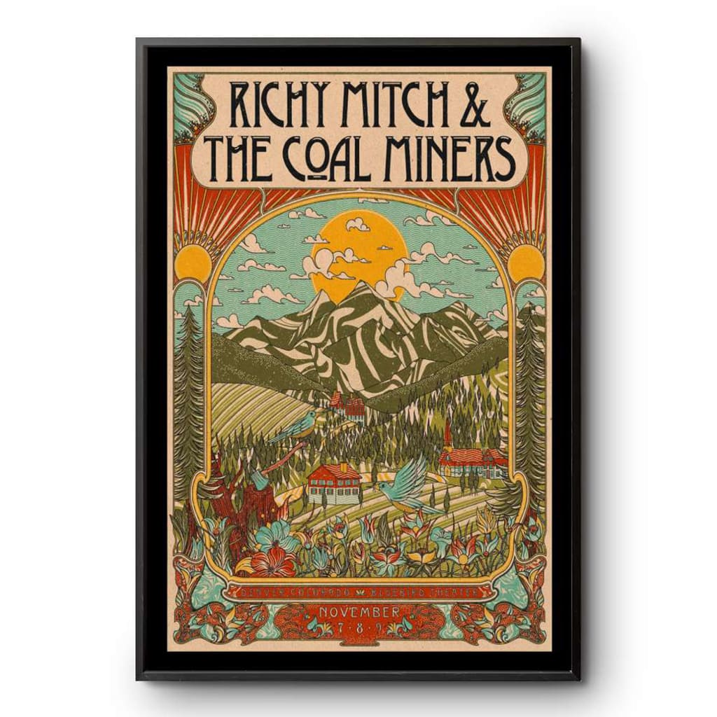 Richy Mitch & The Coal Miners Denver Co November 7-9 2024 Poster