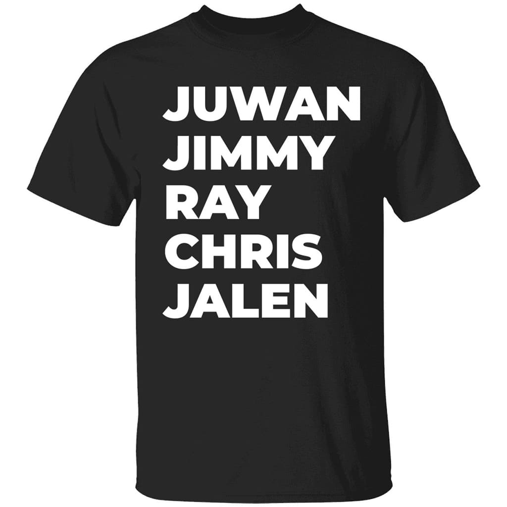 Ron Harper Juwan Jimmy Ray Chris Jalen Shirt