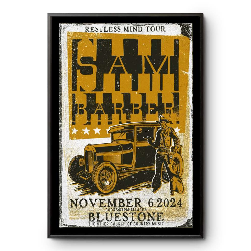 Sam Barber The Bluestone Columbus Oh November 6 2024 Poster