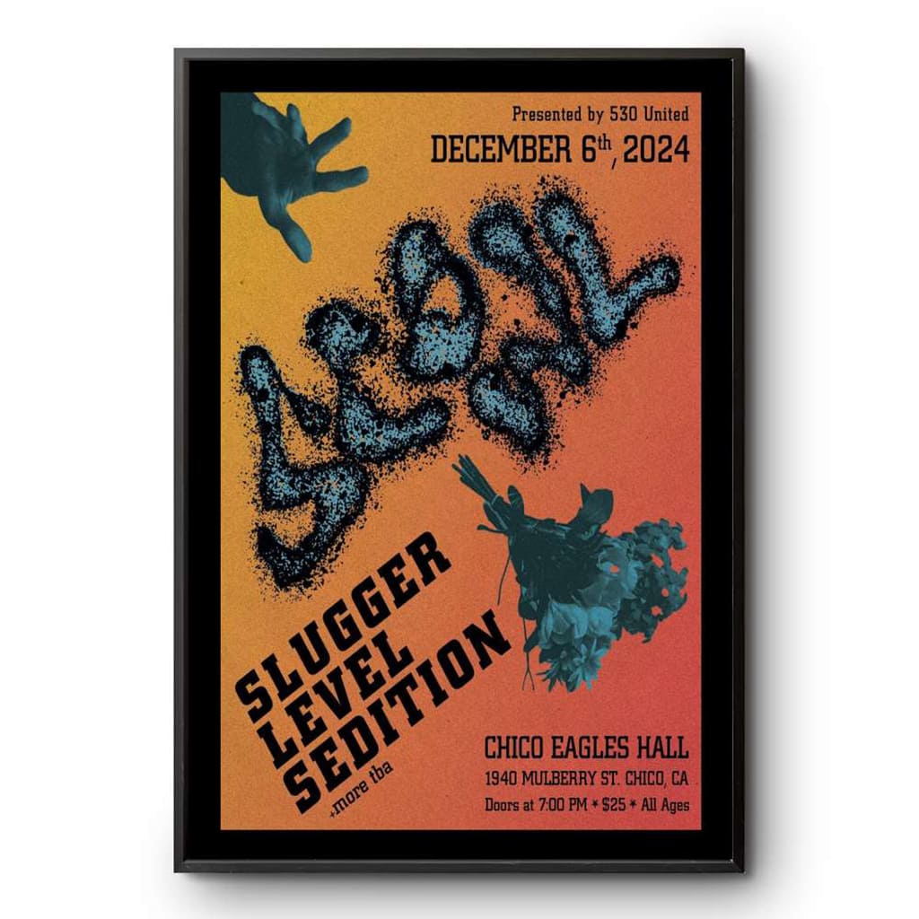 Scowl St.chico Eagles Hall 6 December 2024 Poster