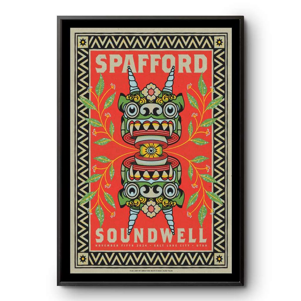 Spafford Soundwell Salt Lake City Ut Nov 5 2024 Poster