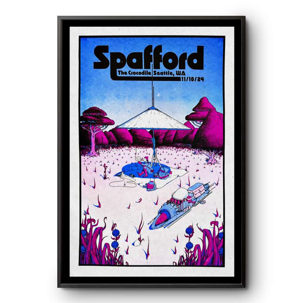 Spafford The Crocodile Seattle Wa Tour Nov 10 2024 Poster