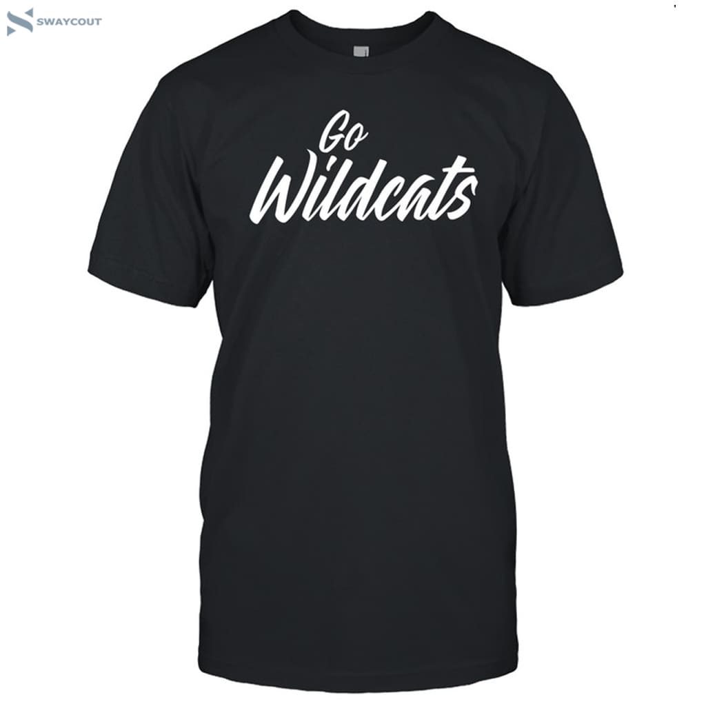 Spencer Linton Wearing Go Wildcats Shirt