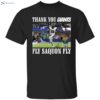 Thank You Giants Fly Saquon Fly Shirt