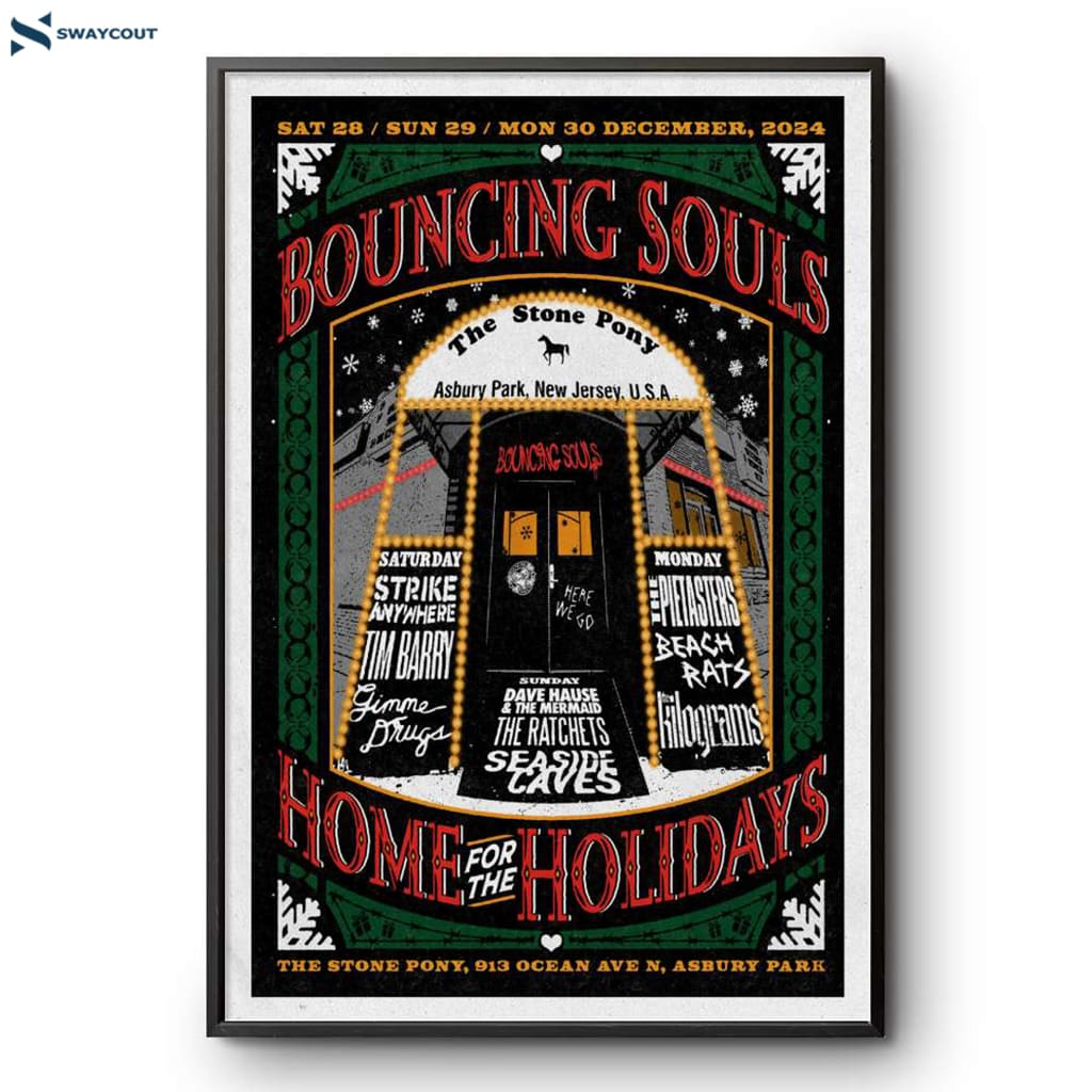 The Bouncing Souls Asbury Park Nj 2024 Poster