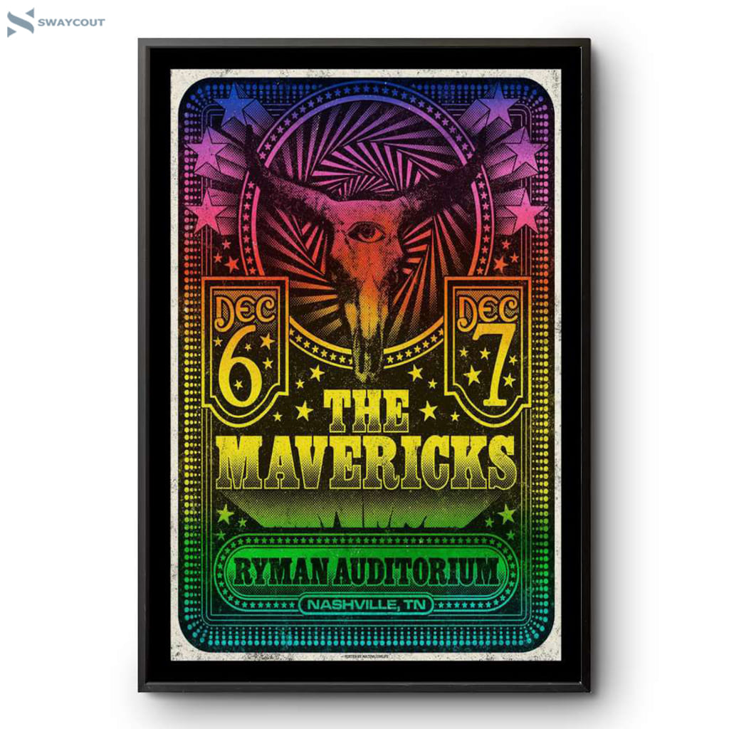 The Mavericks Nashville Tn December 6 2024 Poster