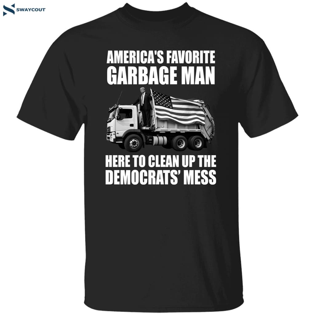 Trump America’s Favorite Garbage Man Trash Truck Shirt