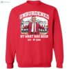 Unburdened By What Has Been Trump Christmas Est 2025 Shirt 1