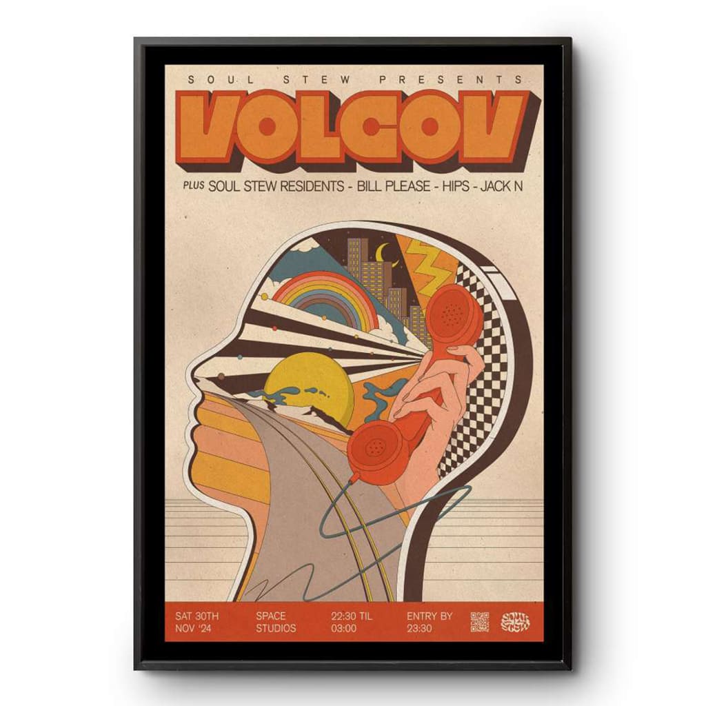 Volcov Space Studios Norwich England Nov 30 2024 Poster