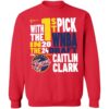 With The First Pick In The 2024 Indiana Fever Caitlin Clark Shirt 1