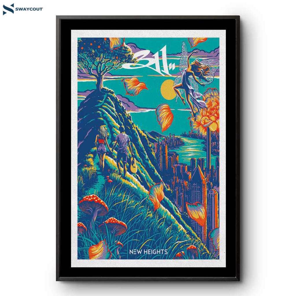 311 Band New Heights Poster