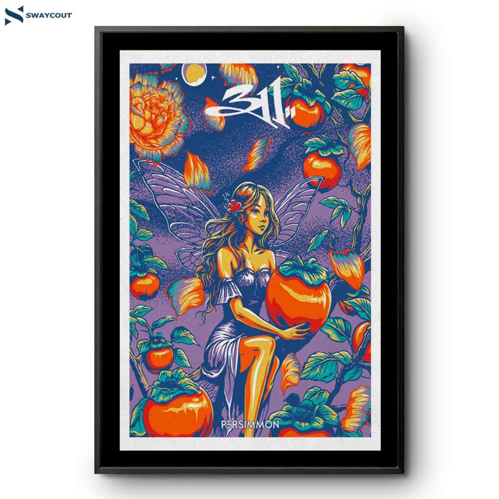 311 Band Persimmon 2024 Poster