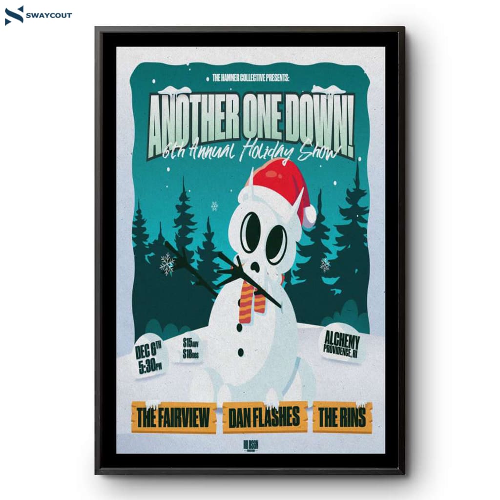 Another One Down 6th Annual Holiday Alchemy Providence Ri Dec 6 2024 Poster