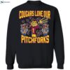 Arizona State Sun Devils Cougars Love Our Pitchforks Shirt 1