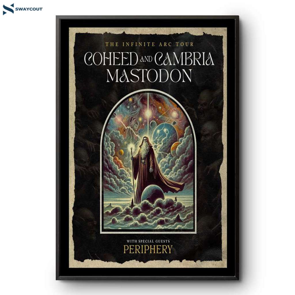 Coheed And Cambria The Infinite Arc 2025 Poster