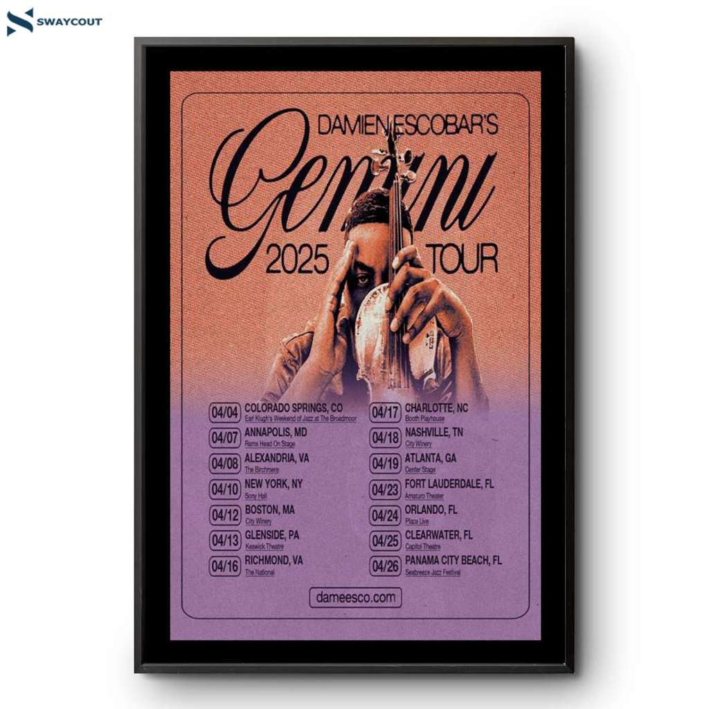 Damien Escobar Gemini April 2025 Poster