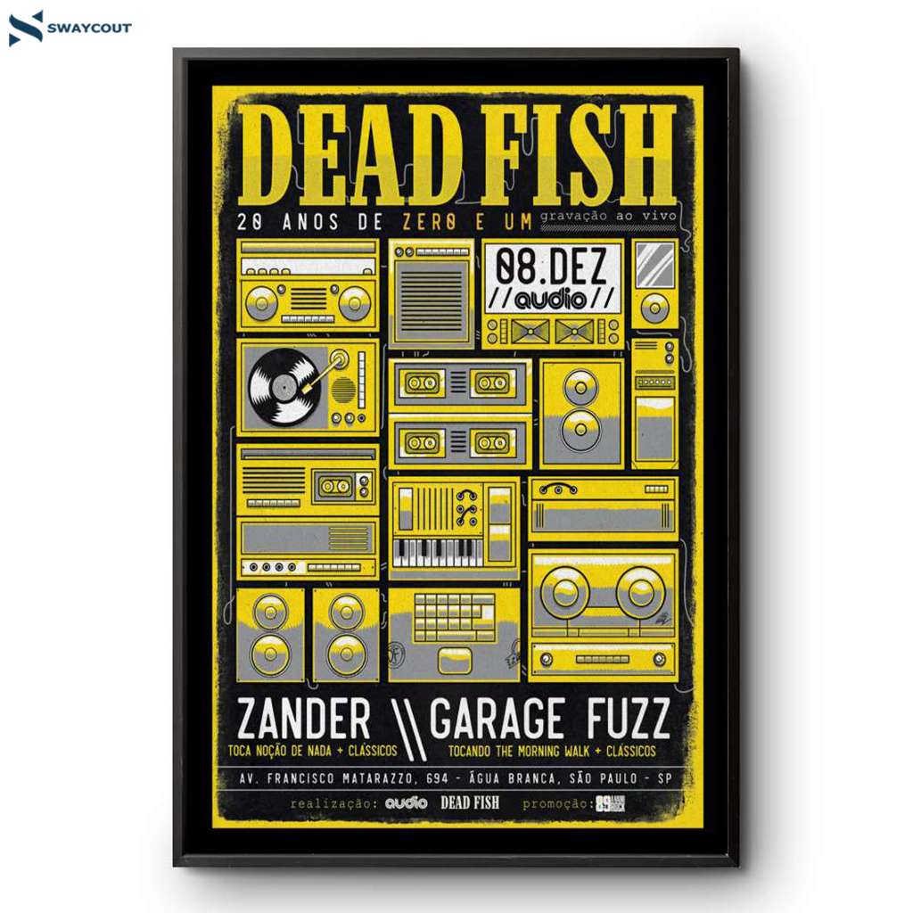 Dead Fish Audio Sao Paulo Brazil Dec 8 2024 Poster