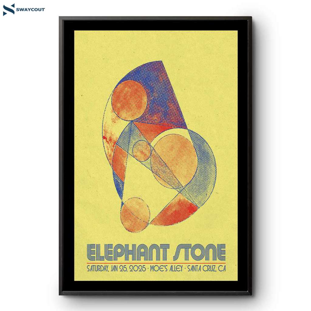 Elephant Stone Santa Cruz Ca Jan 25 2025 Poster