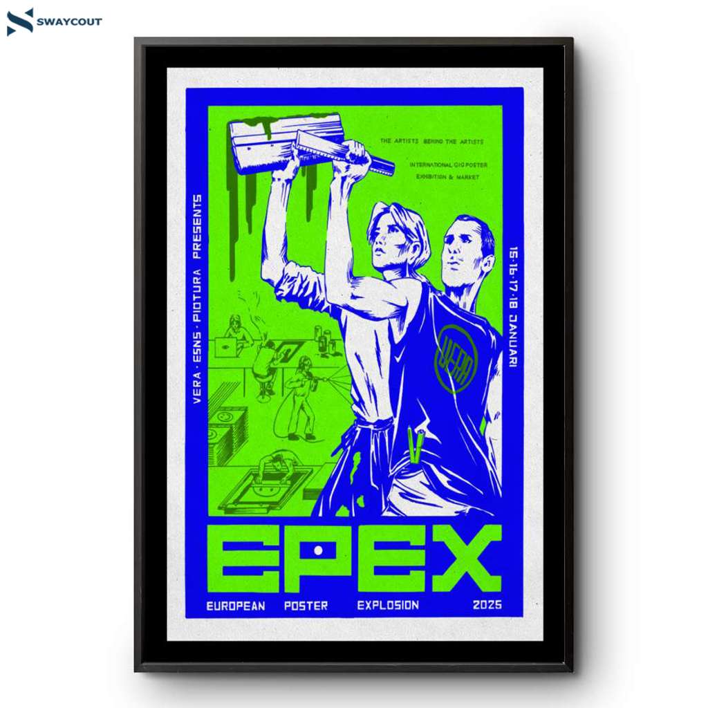 Epex Groningen Netherlands Tour Jan 15-18 2025 Poster