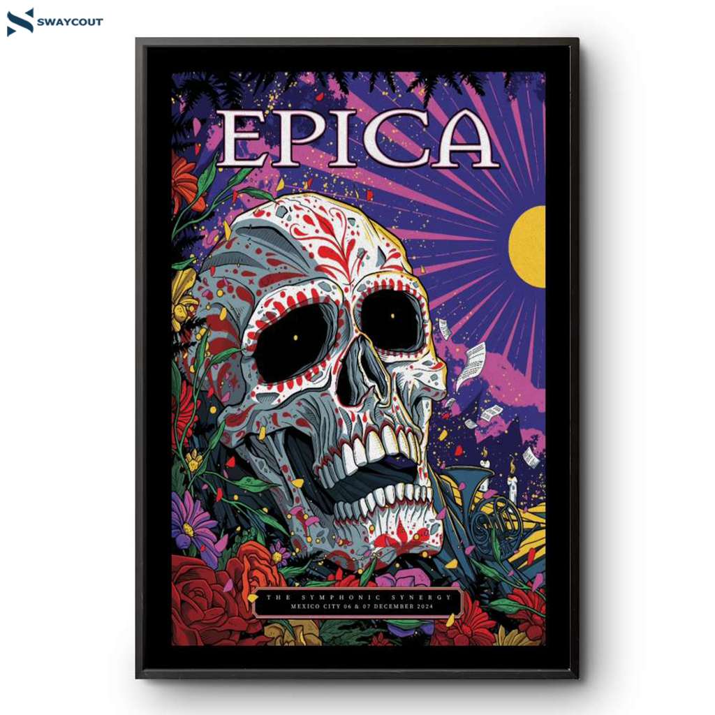 Epica Mexico City The Symphonic Synergy December 6-7 2024 Poster