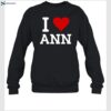 Family Friendly I Love Ann Shirt 1