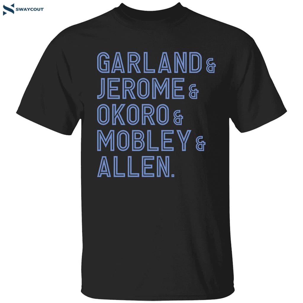 Garland Jerome Okoro Mobley Allen Cleveland Cavaliers Shirt