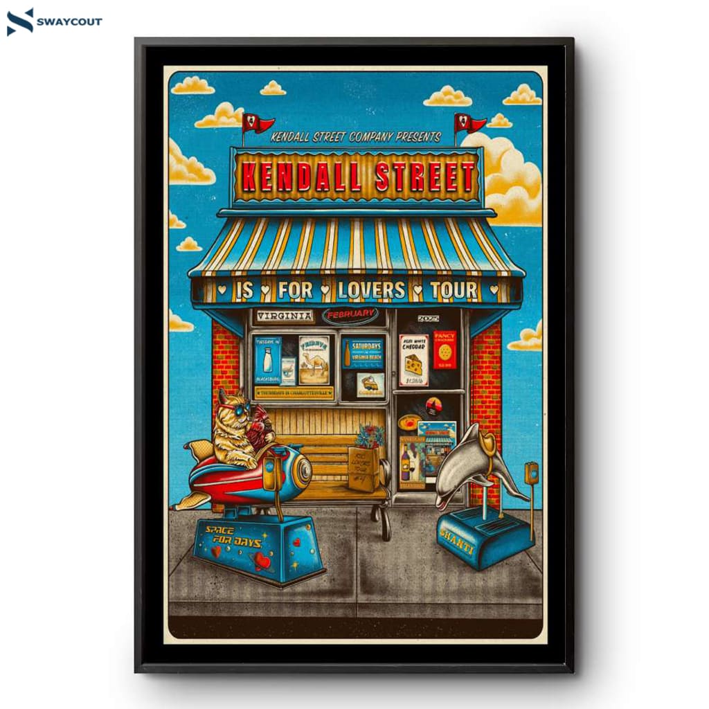 Kendall Street Company Is For Lovers Tour 2025 Poster