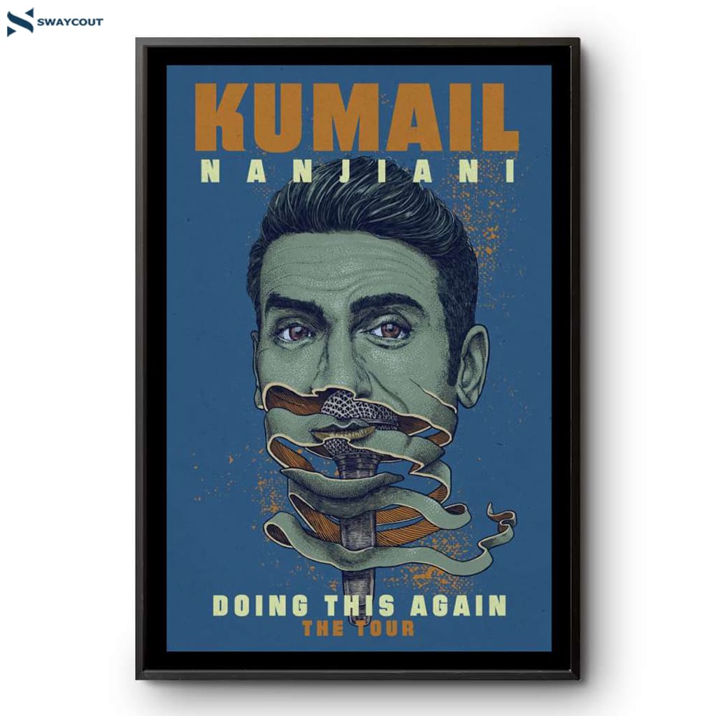 Kumail Nanjiani Doing This Again Tour 2024 Poster