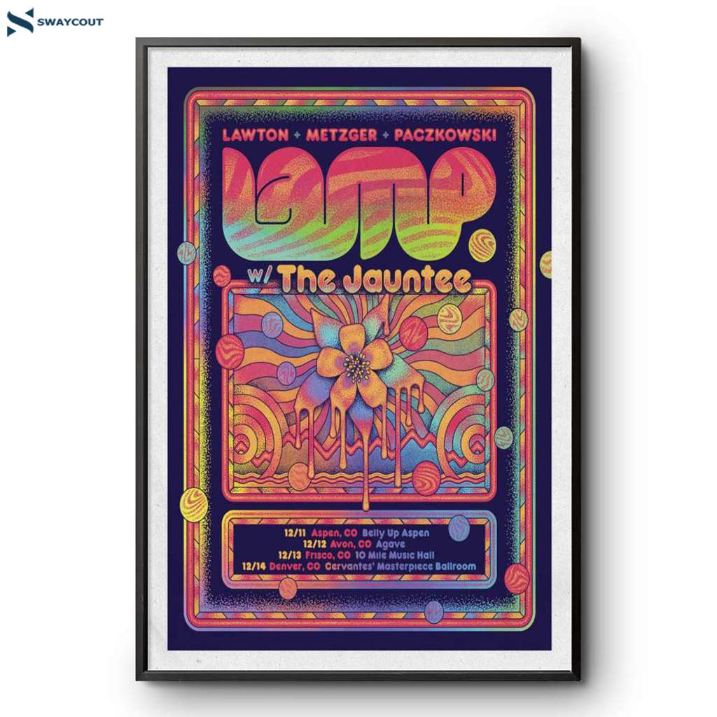 Lamp December Colorado Tour 11-14 2024 Poster