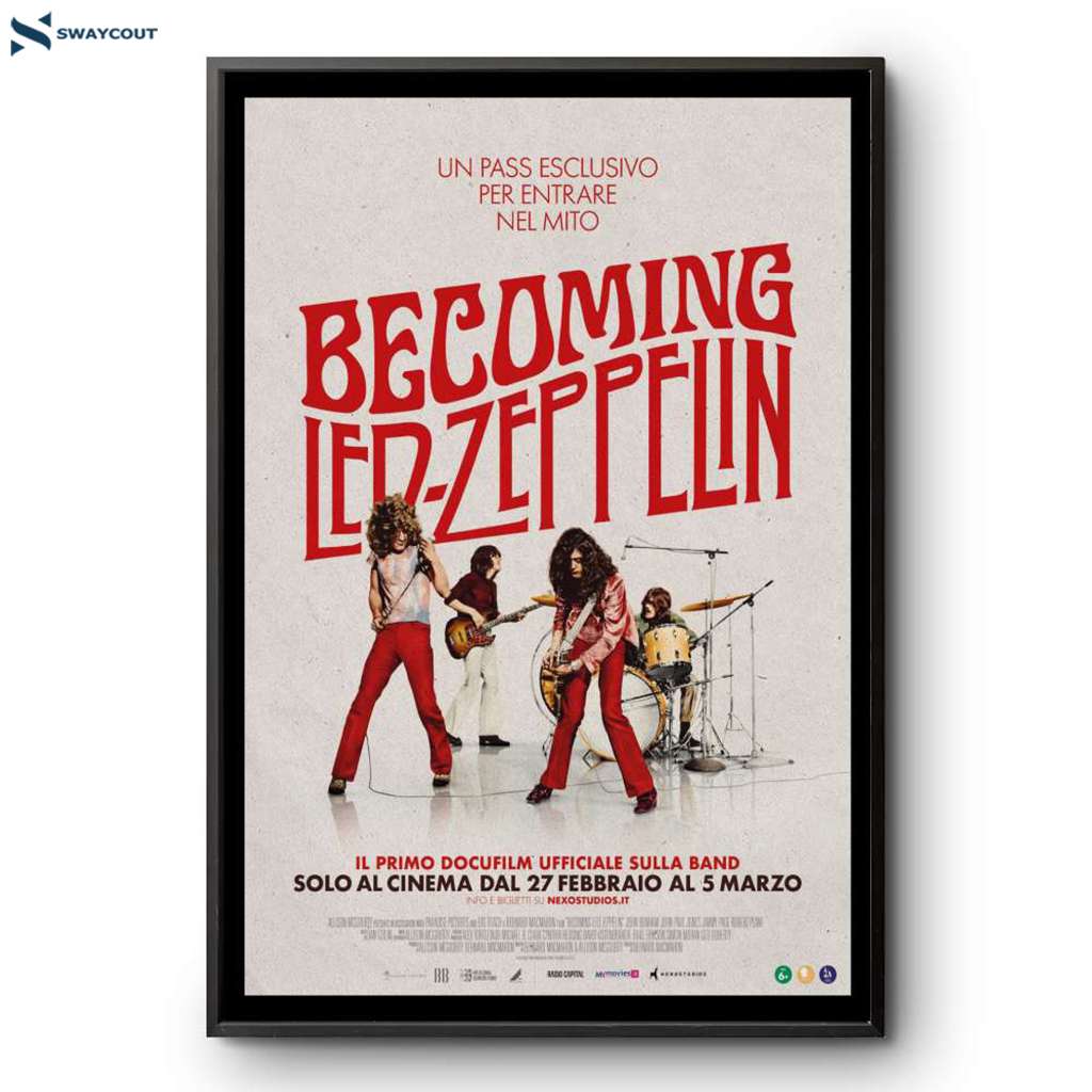 Led Zeppelin Il Primo Docufilm Ufficiale Sulla Band Feb 27 2025 Poster