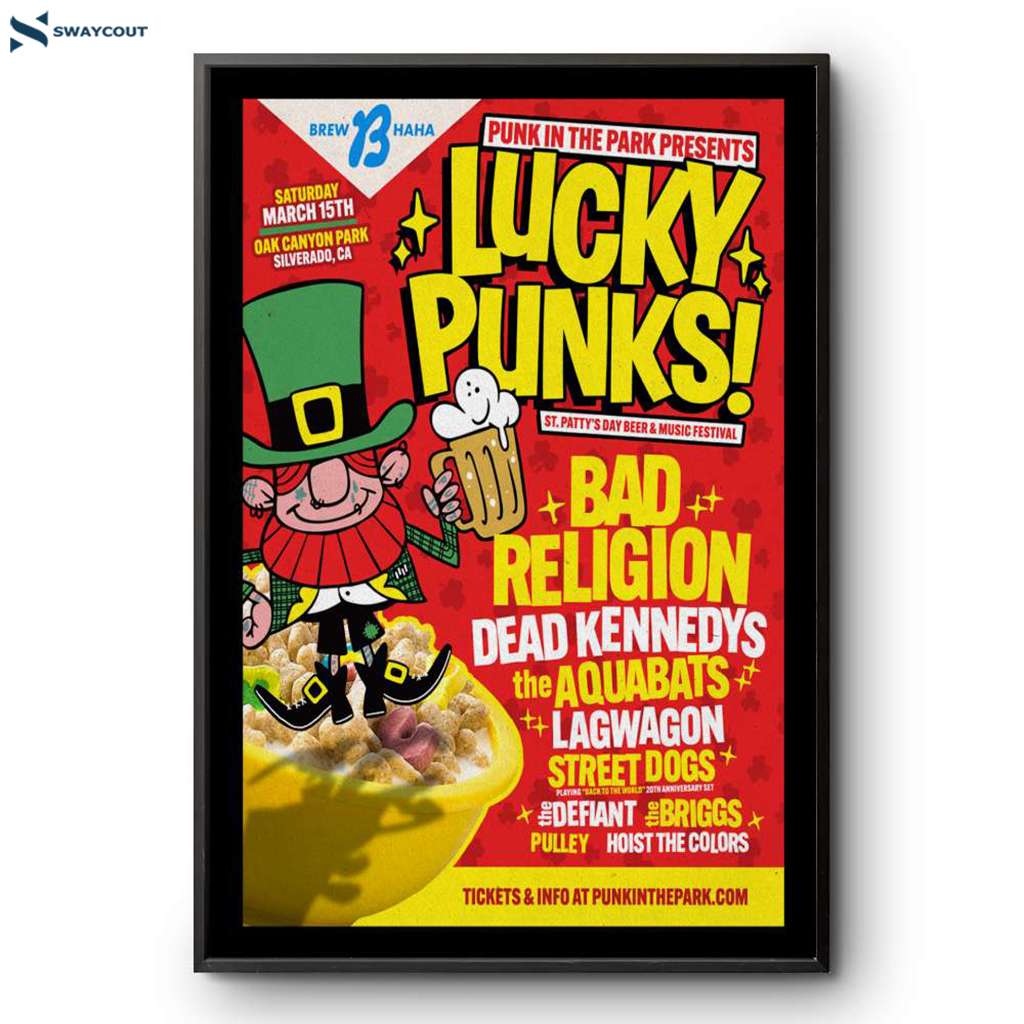 Lucky Punks In Silverado Ca Mar 15 2025 Poster