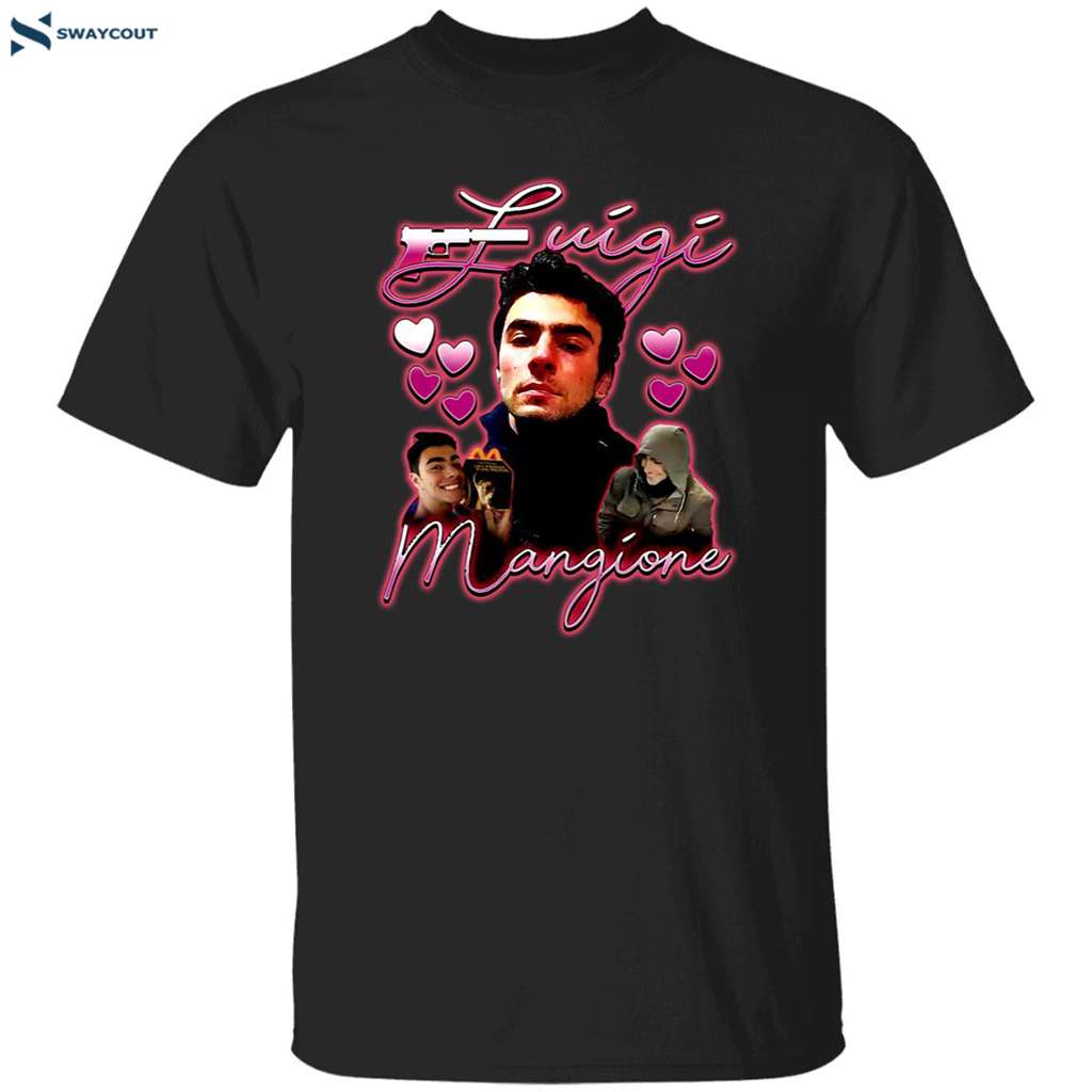 Luigi Mangione Heart Shirt