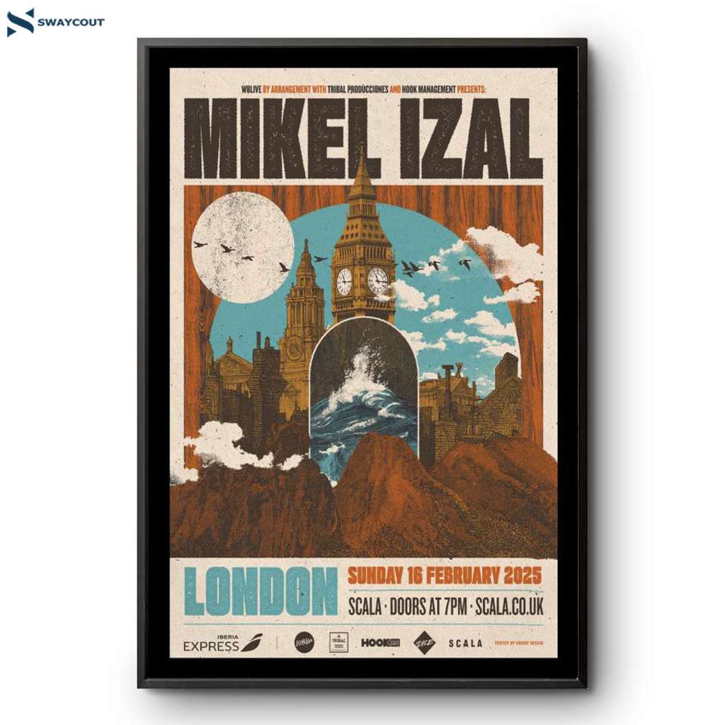 Mikel Izal Scala London Uk February 16 2025 Poster