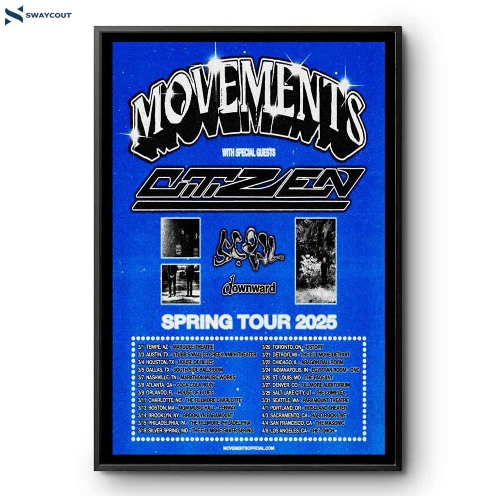 Movements Spring 2025 Tour Poster