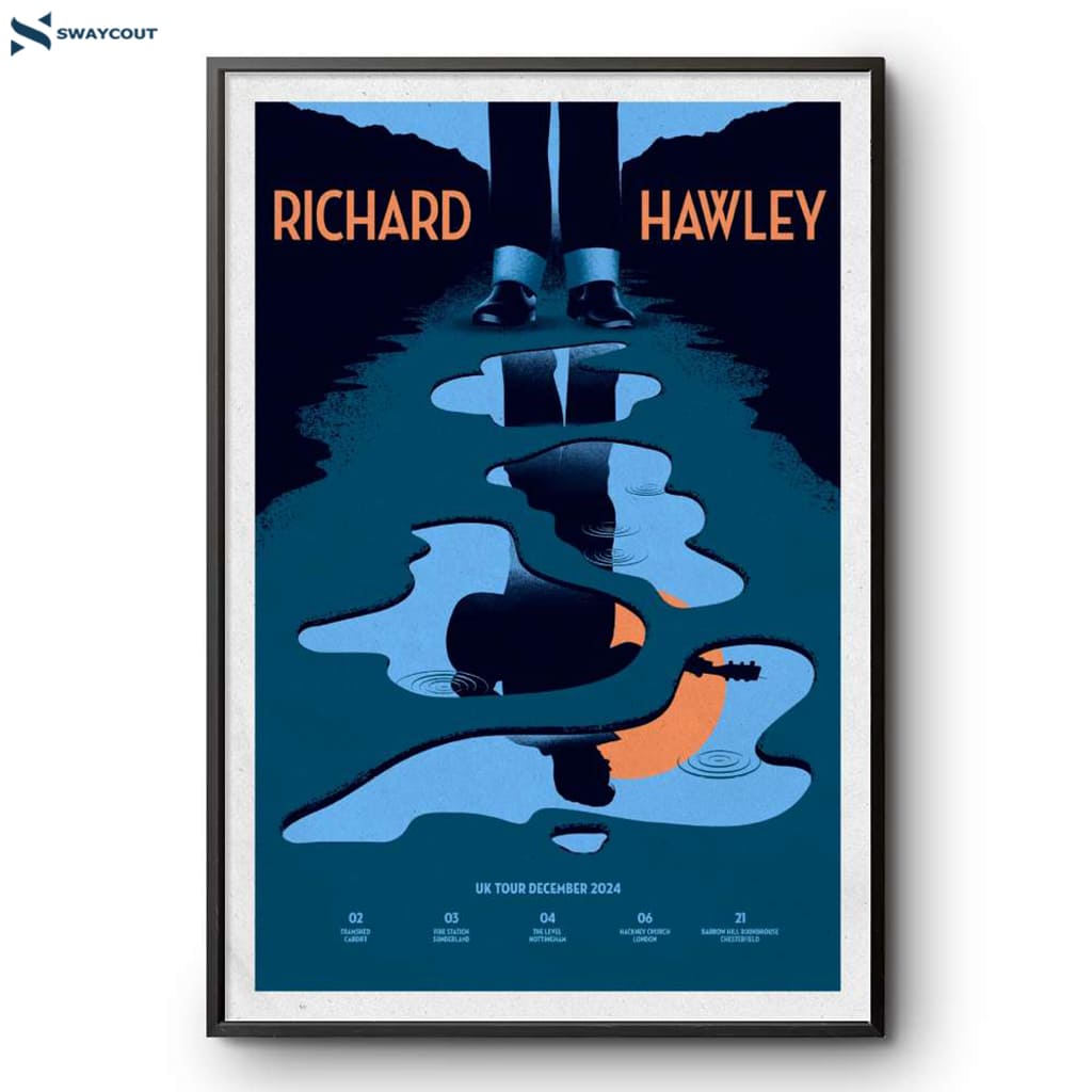 Richard Hawley Uk December 2024 Tour Poster