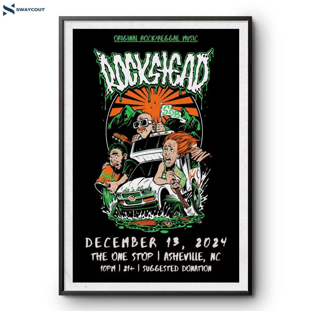 Rockstead The One Stop Asheville Music Hall Dec 13 2024 Poster