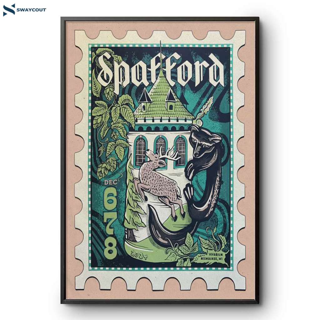 Spafford Milwaukee Wi Dec 6-8 2024 Poster