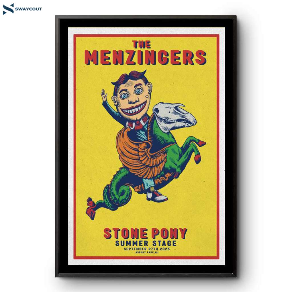 The Menzingers Asbury Park Nj September 27 2025 Poster