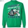 Philadelphia Eagles Saquon Barkley Birds Were Born To Fly Eagles Shirt 1