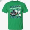 Philadelphia Eagles Saquon Barkley Birds Were Born To Fly Eagles Shirt