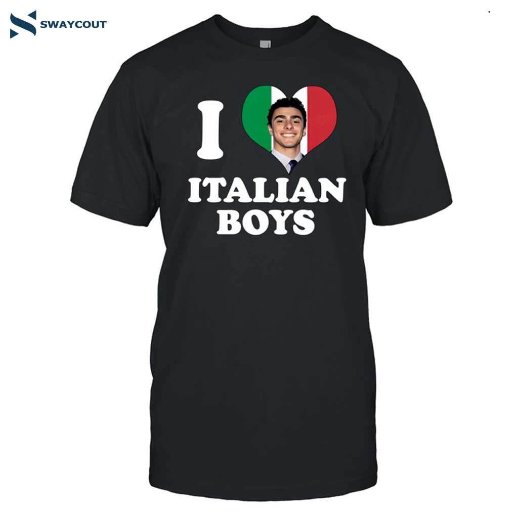 Cherrykitten Luici Mangione I Love Italian Boys Shirt