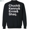 Chuck & Kenny & Ernie And Shaq Shirt 1