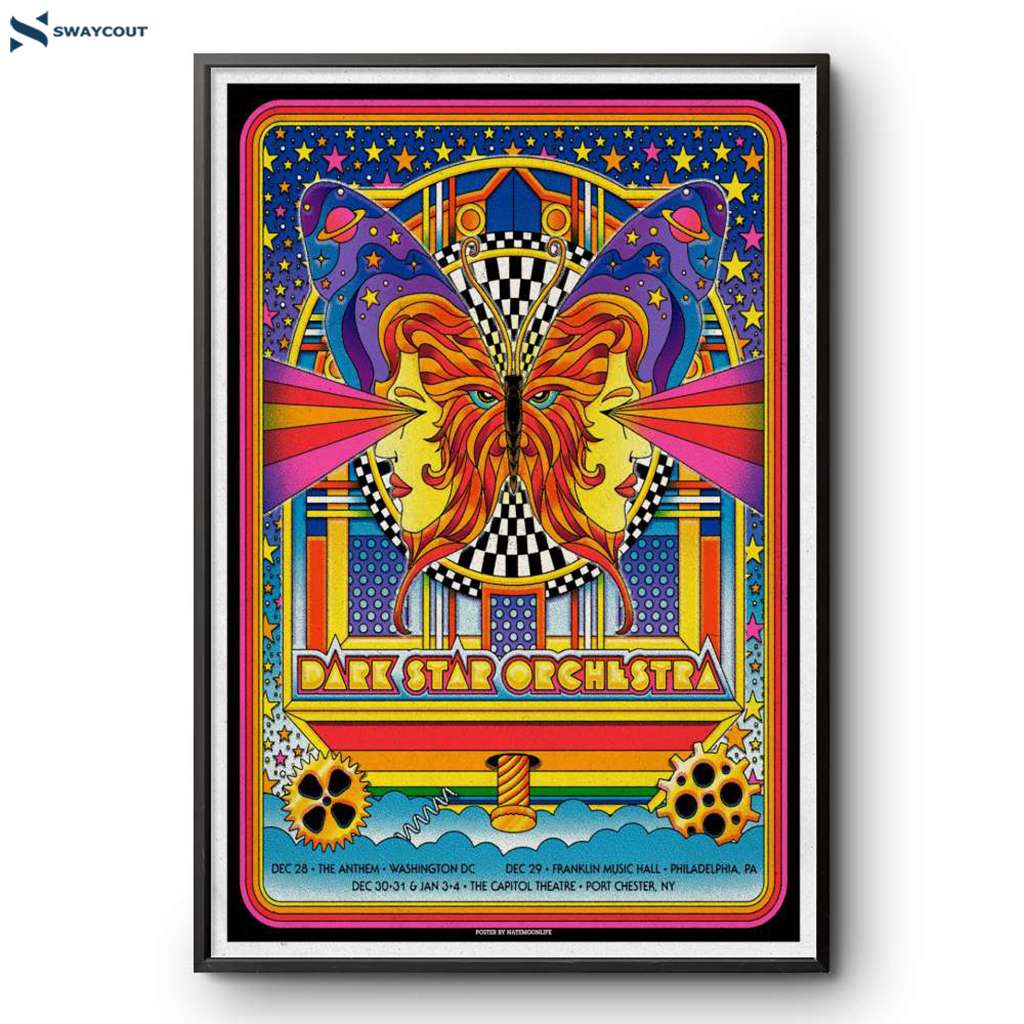 Dark Star Orchestra Franklin Music Hall Philadelphia Pa Dec 29 2024 Poster