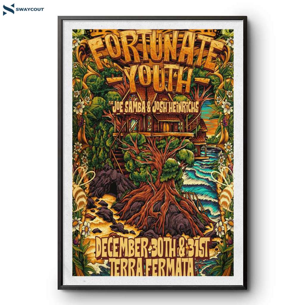 Fortunate Youth Stuart Fl Dec 30-31 2024 Poster