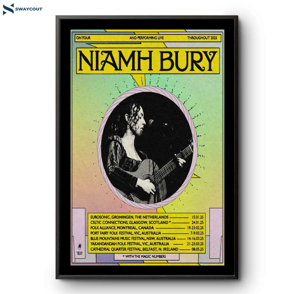 Niamh Bury Throughout Tour 2025 Poster