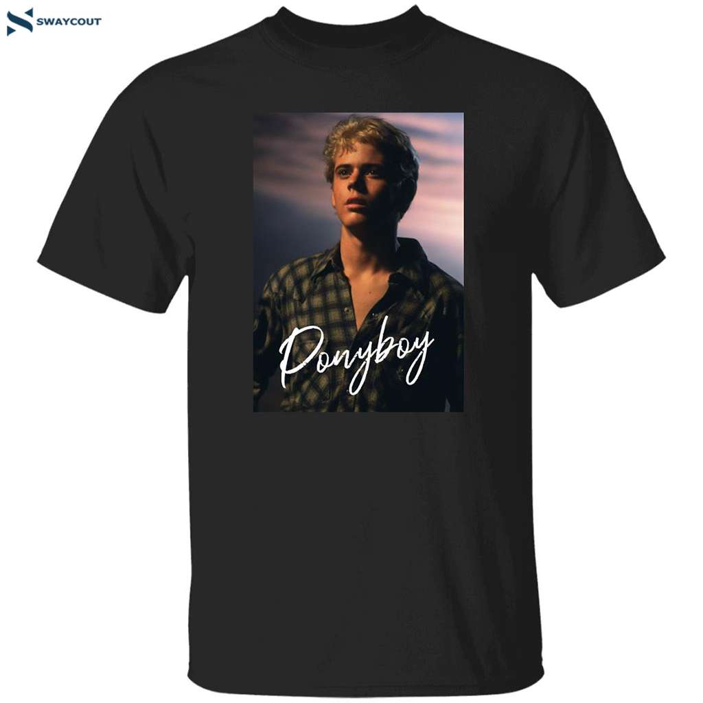 Ponyboy Curtis The Outsiders 80s Movie T-shirt