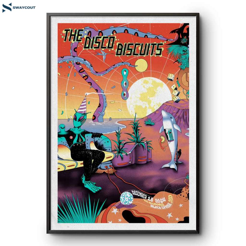 The Disco Biscuits Silver Spring Md Dec 28 2024 Poster