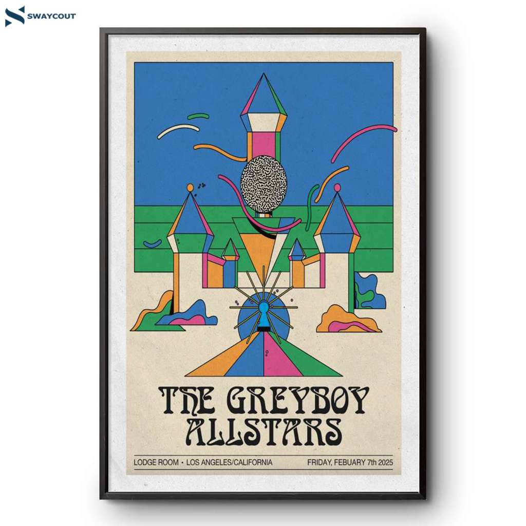 The Greyboy Allstars Los Angeles Ca Feb 7 2025 Poster